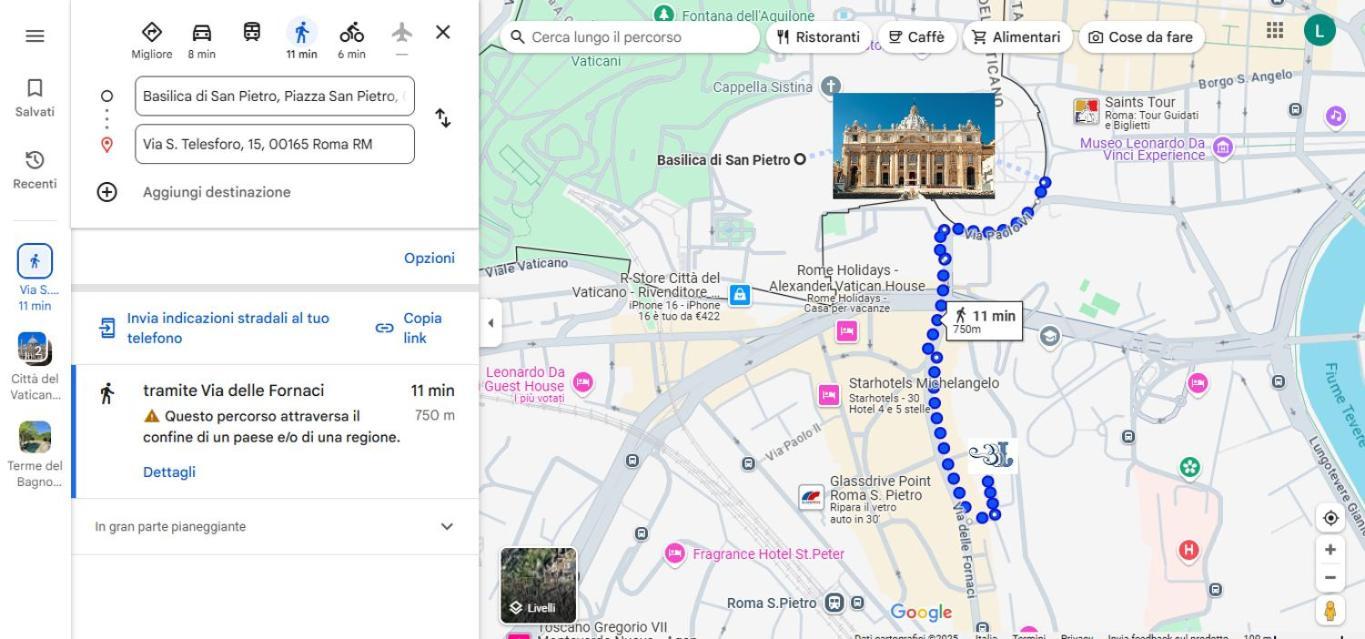 Le 3 Elle Vaticano San Pietro Рим Экстерьер фото